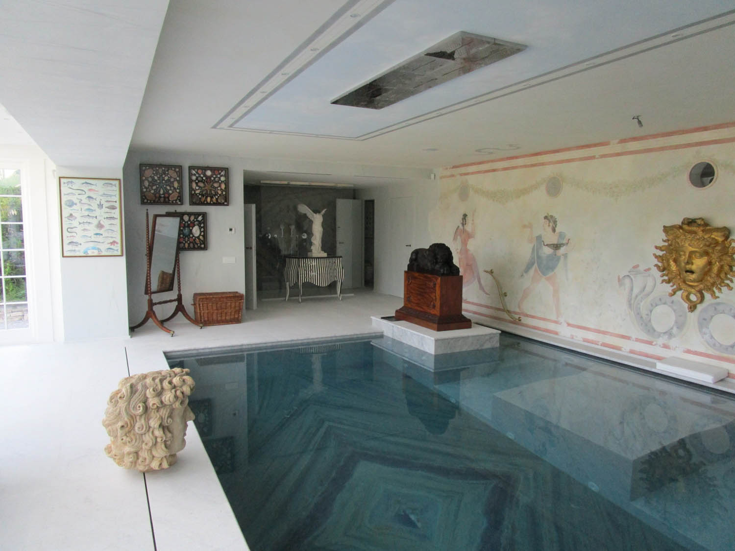 Impianti per piscina e zona fitness in villa privata a Como